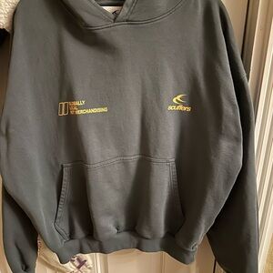 Scuffers Dark Gray Hoodie for Women